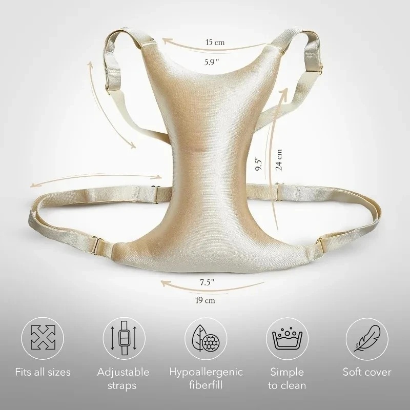 Bantal Anti Kerut Payudara Unt - Anti Snore Contour Pillow ulasan dan harga