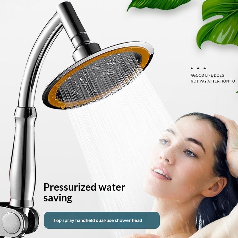 Aksesoris Kepala Pancuran Geng - High Pressure Shower Head Handheld ulasan dan harga