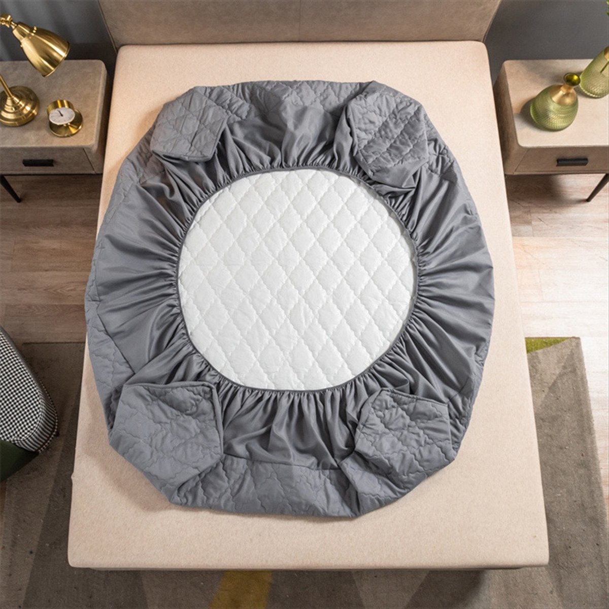 Sprei Kasur Anti Air, Pelindun - Waterproof Mattress Protector Breathable ulasan dan harga