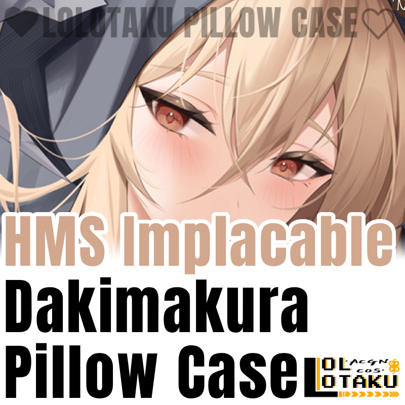 HMS Implacable Dakimakura Azur - Bedding ulasan dan harga