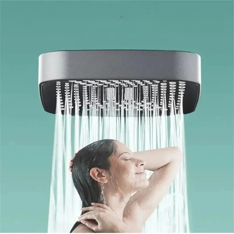Kepala Shower Genggam Persegi  - High Pressure Shower Head Handheld ulasan dan harga