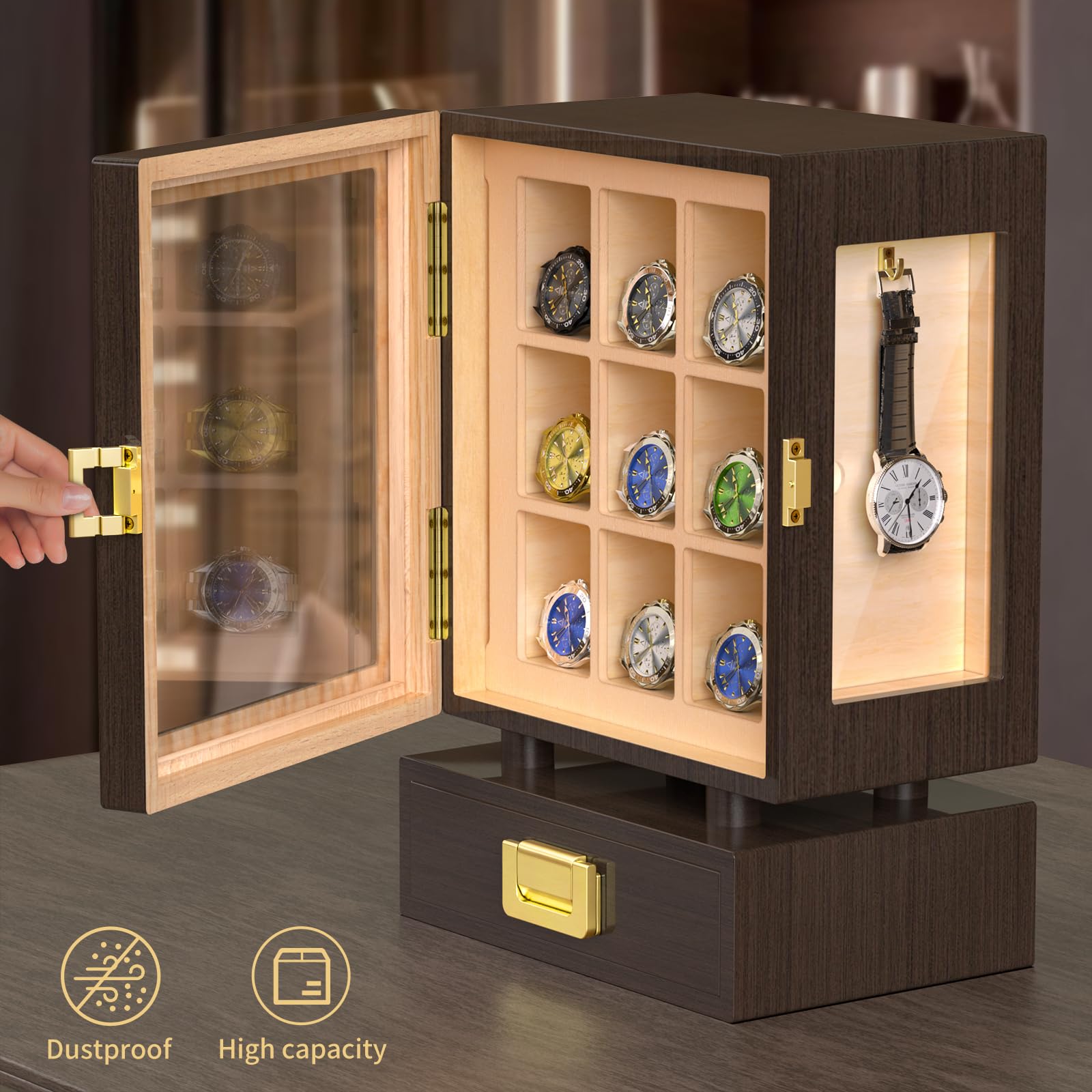 Kotak Penyimpanan Jam Tangan K - Storage & Organization ulasan dan harga
