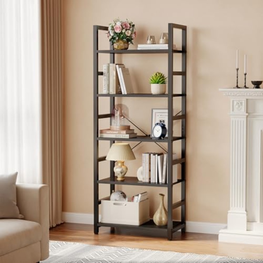 Rak Buku 5 Tingkat, Rak Buku T - Storage & Organization ulasan dan harga