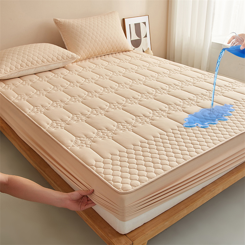 100% Tahan Air Pelindung Kasur - Waterproof Mattress Protector Breathable ulasan dan harga