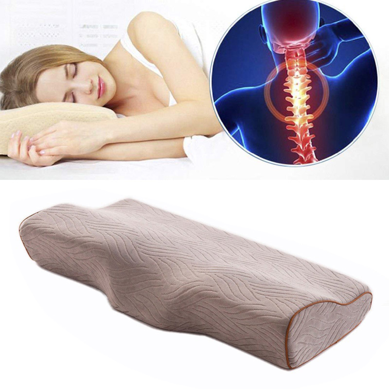Ortopedi 50*30CM Penutup Banta - Memory Foam Orthopedic Pillow Neck Pain ulasan dan harga