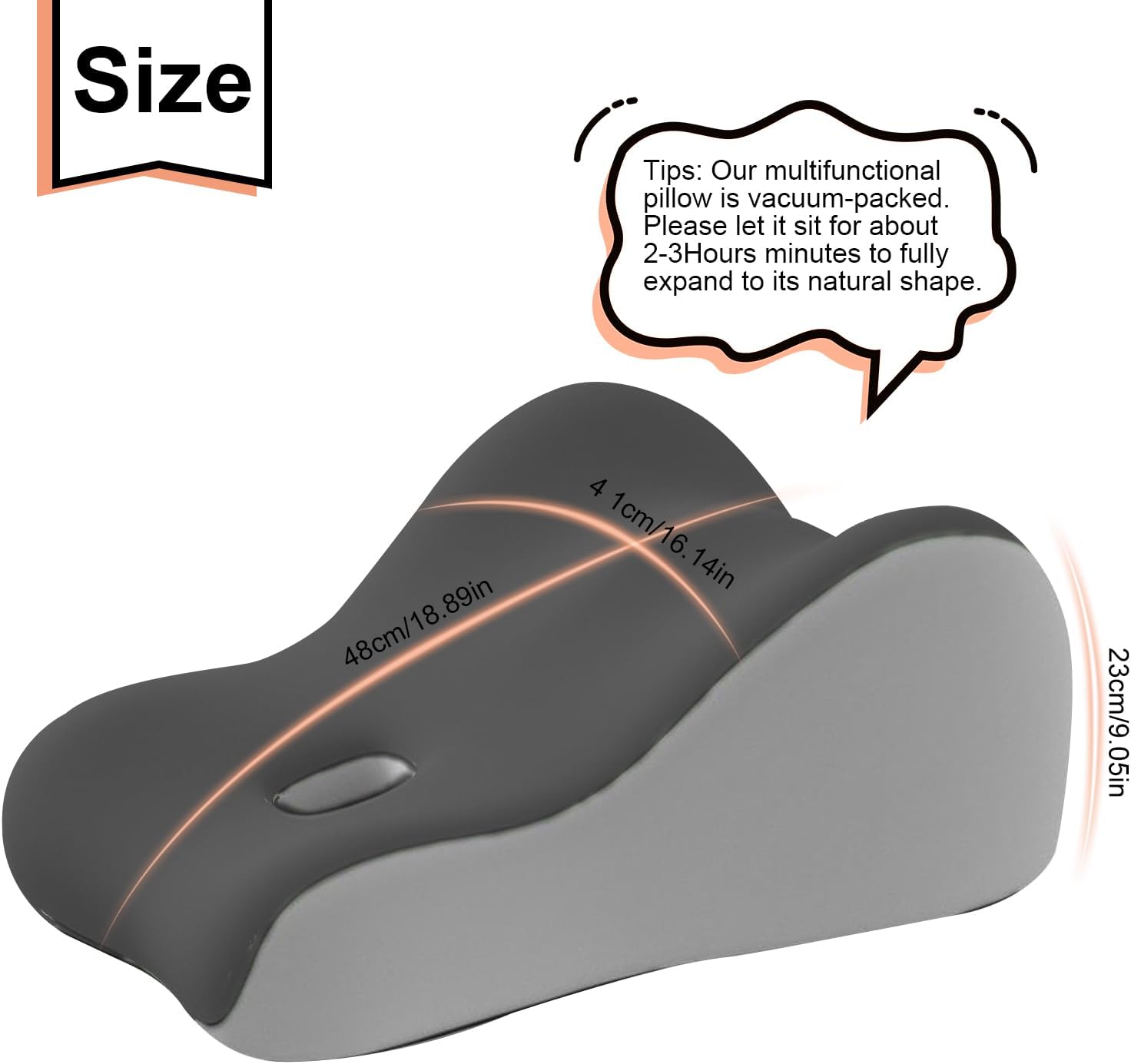 Bantal Penyangga Intim untuk P - Memory Foam Orthopedic Pillow Neck Pain ulasan dan harga