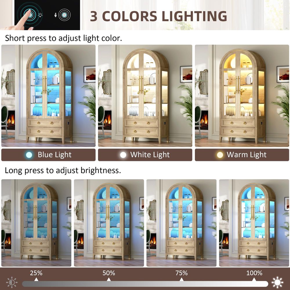 71 Lemari Pajangan Lengkung de - Lighting ulasan dan harga