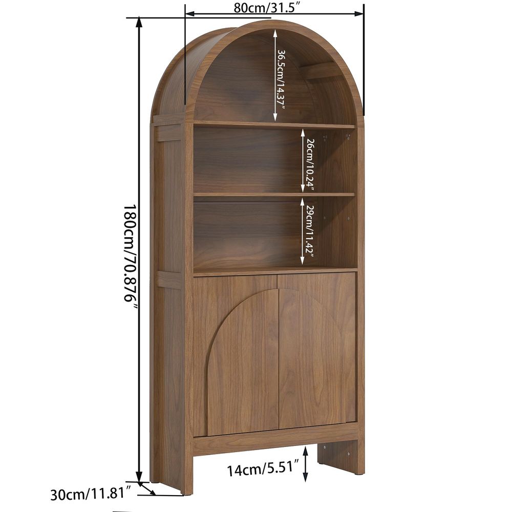 Lemari Pajangan Lengkung Centu - Storage & Organization ulasan dan harga