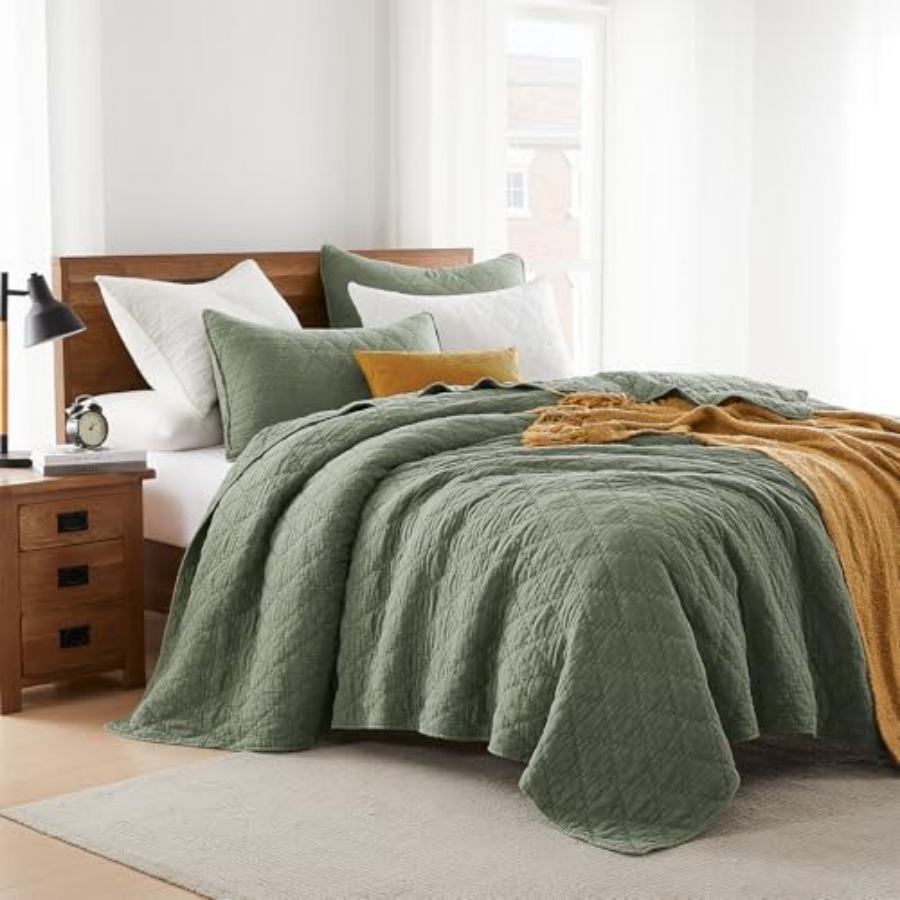 Set Sprei Ukuran Besar Bahan M - Muslin Cotton Bedspread ulasan dan harga