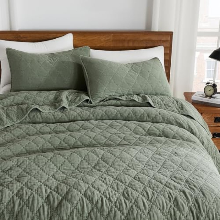 Set Sprei Ukuran Besar Bahan M - Muslin Cotton Bedspread ulasan dan harga