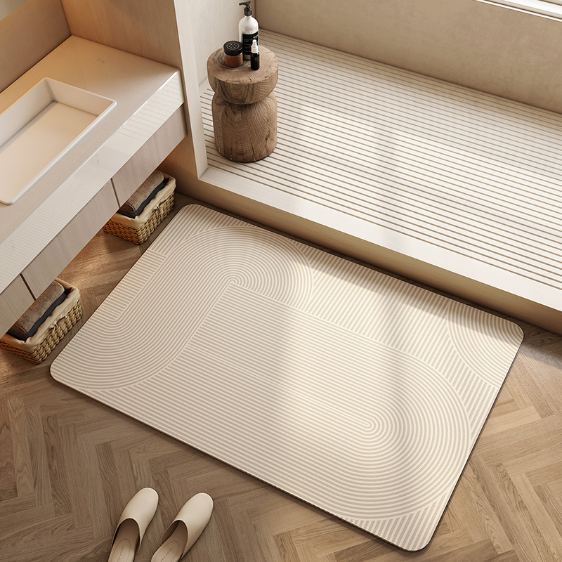Keset Kamar Mandi Diatomite Ce - Quick Dry Diatomite Bath Mat ulasan dan harga