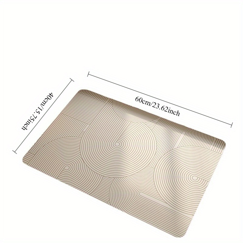 Keset Kamar Mandi Diatomite Ce - Quick Dry Diatomite Bath Mat ulasan dan harga