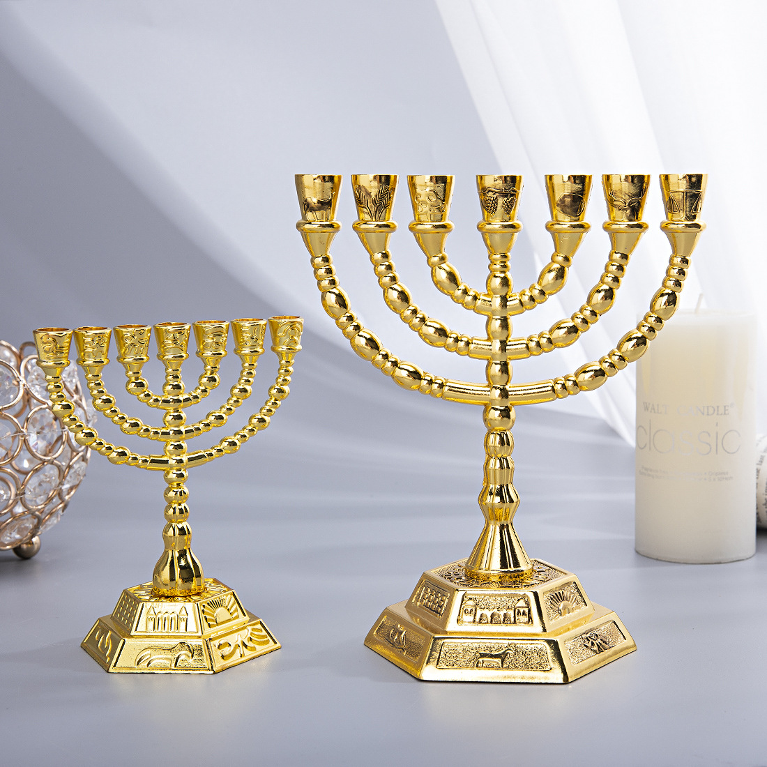 7 Cabang Menorah Dekorasi Ruma - Home Decor ulasan dan harga