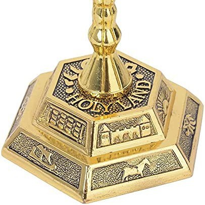 7 Cabang Menorah Dekorasi Ruma - Home Decor ulasan dan harga
