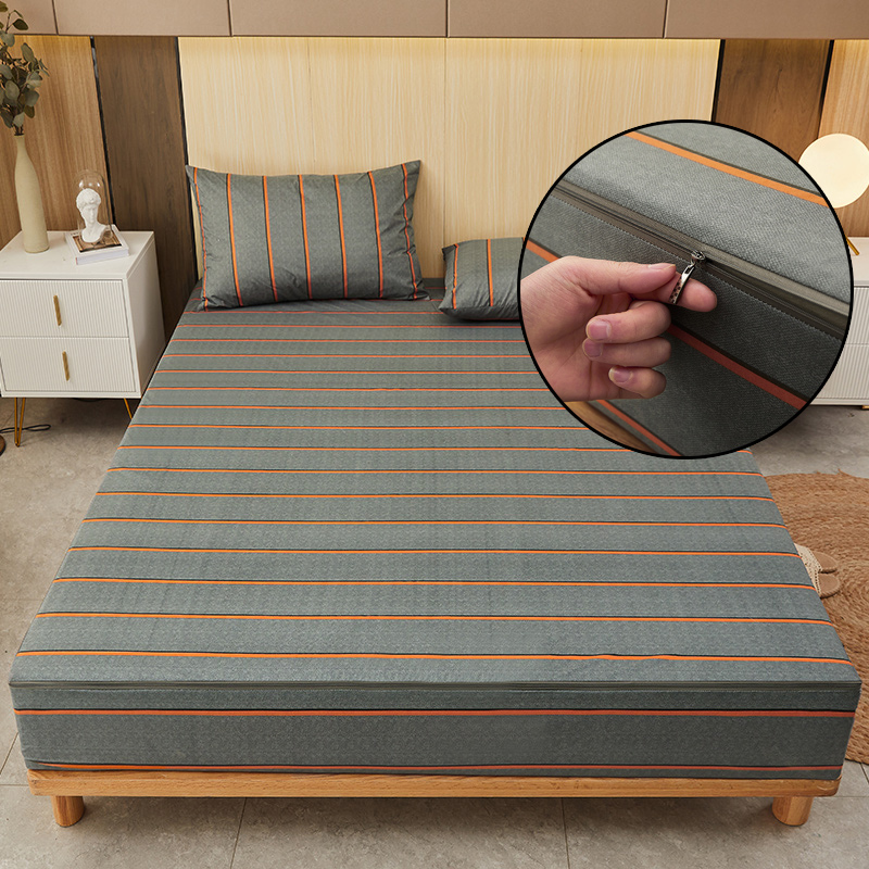 Sarung kasur anti air motif, p - Waterproof Mattress Protector Breathable ulasan dan harga