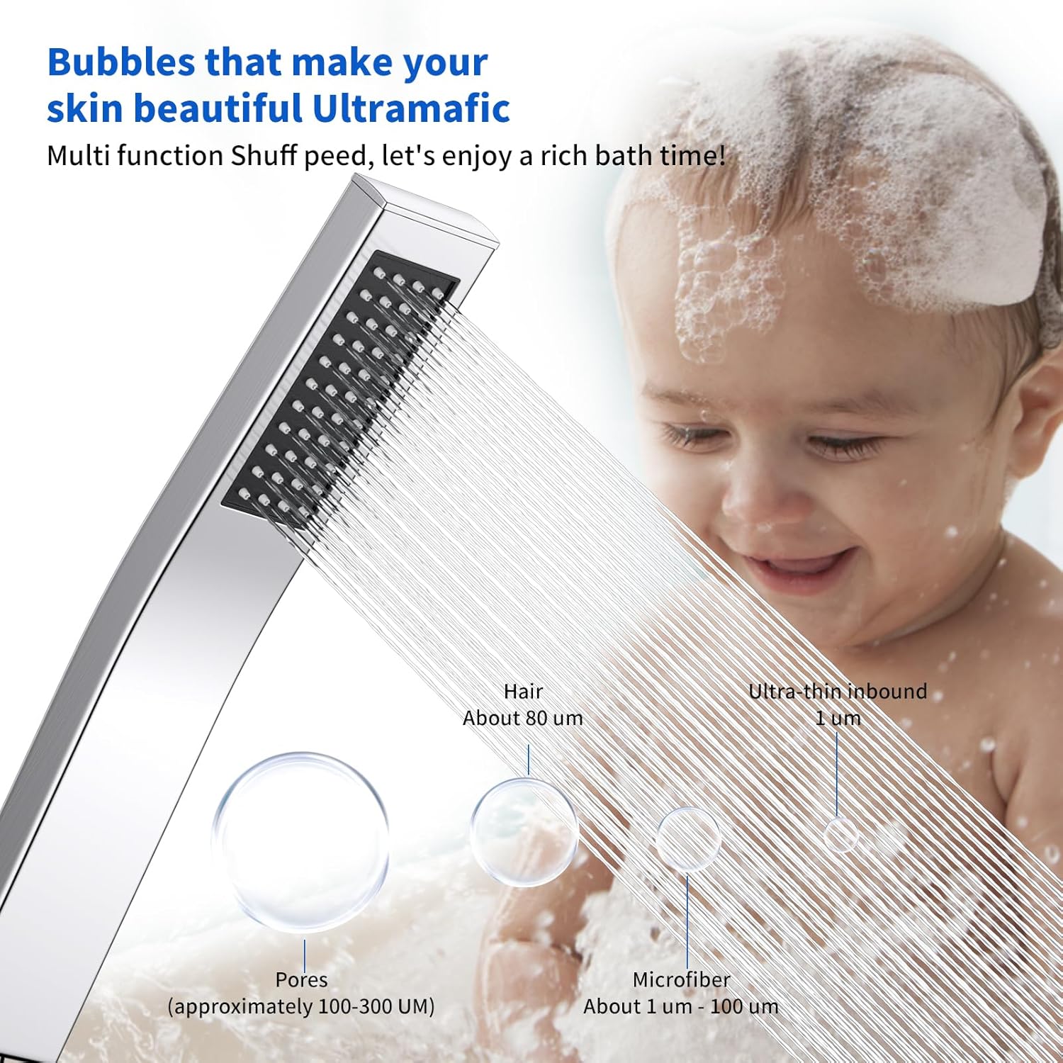 Kepala Pancuran Toilet Berkual - High Pressure Shower Head Handheld ulasan dan harga