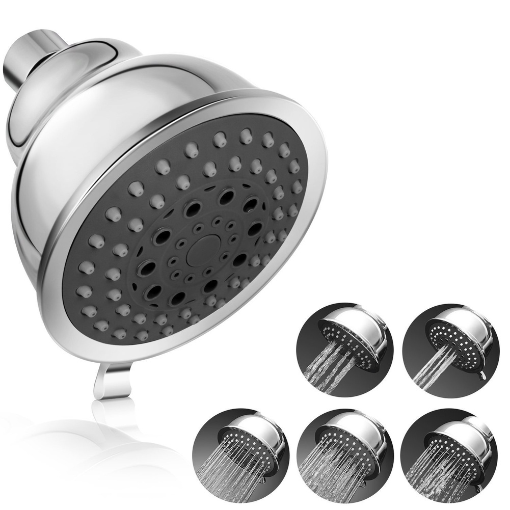 1 Buah Kepala Pancuran Kamar M - High Pressure Shower Head Handheld ulasan dan harga
