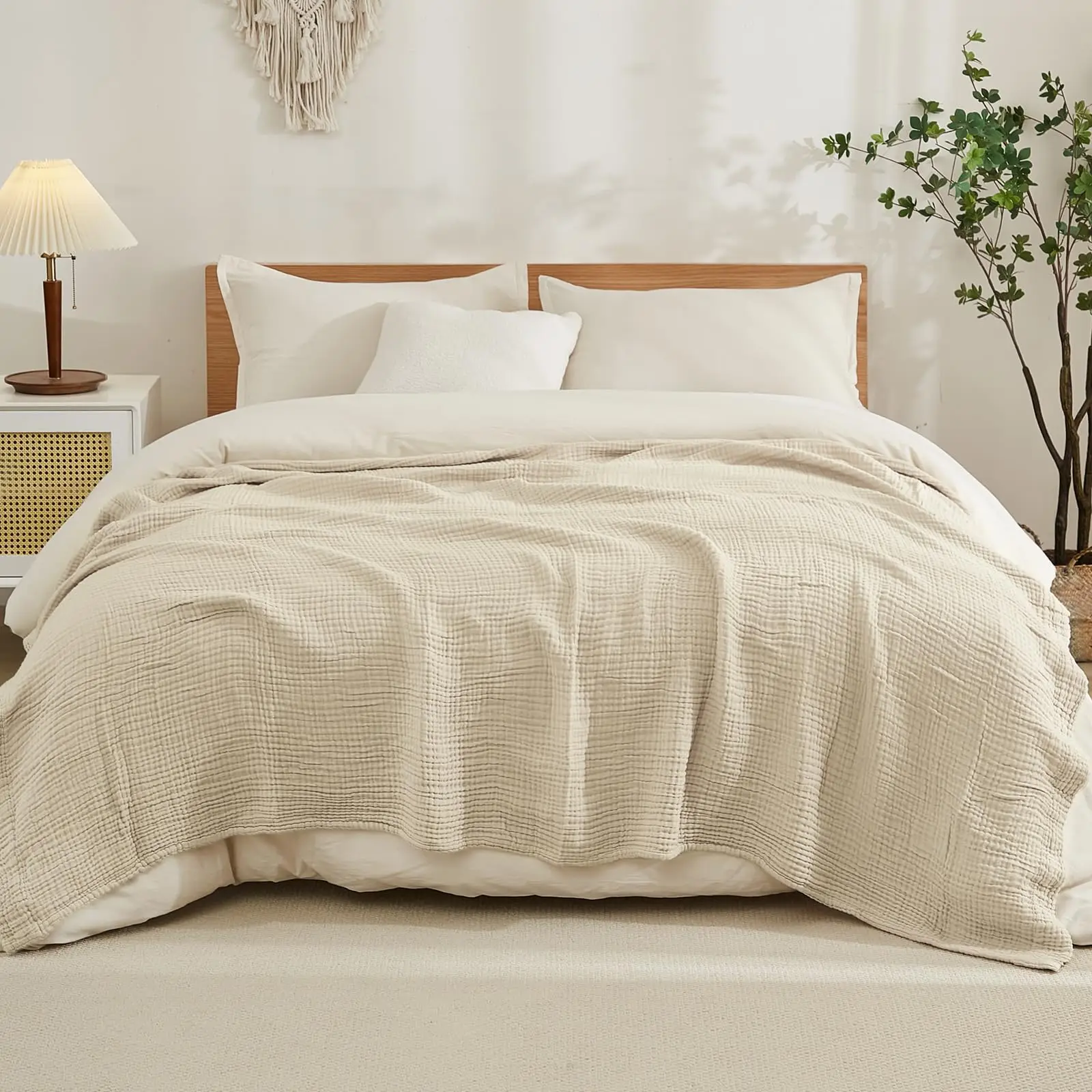 Selimut Katun 100% untuk Tempa - Muslin Cotton Bedspread ulasan dan harga