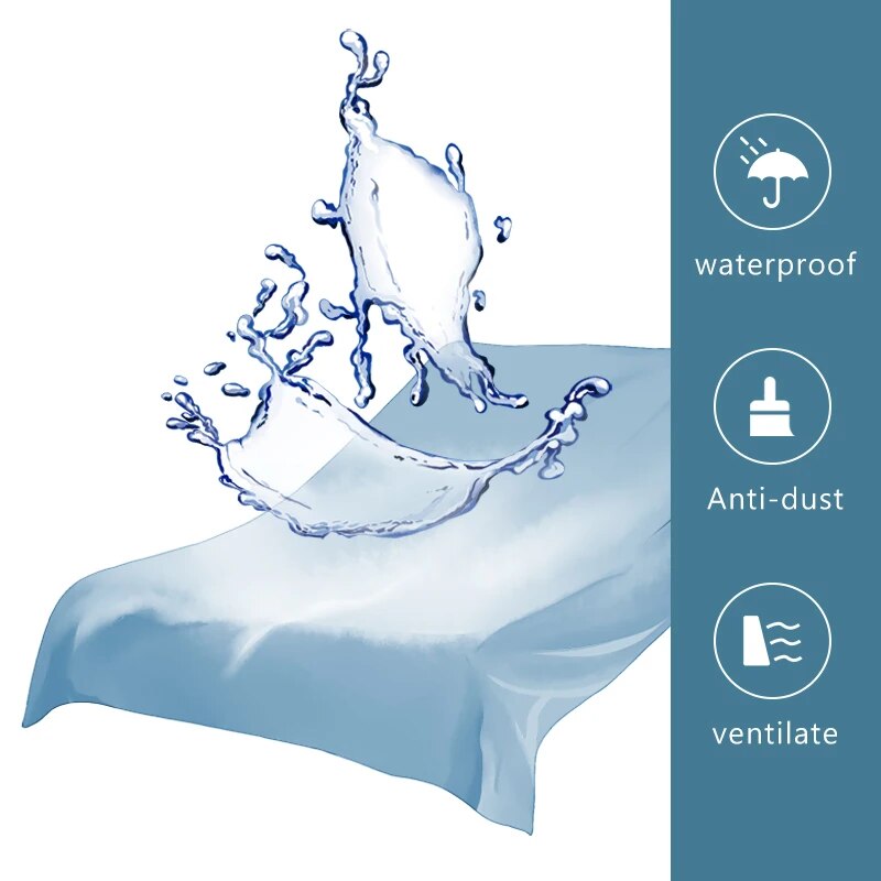 Sarung kasur anti air, penutup - Waterproof Mattress Protector Breathable ulasan dan harga