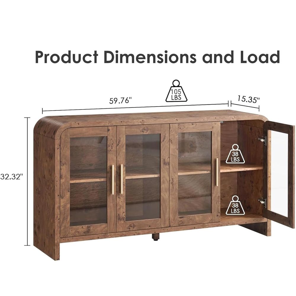Lemari Bufet dengan Penyimpana - Storage & Organization ulasan dan harga