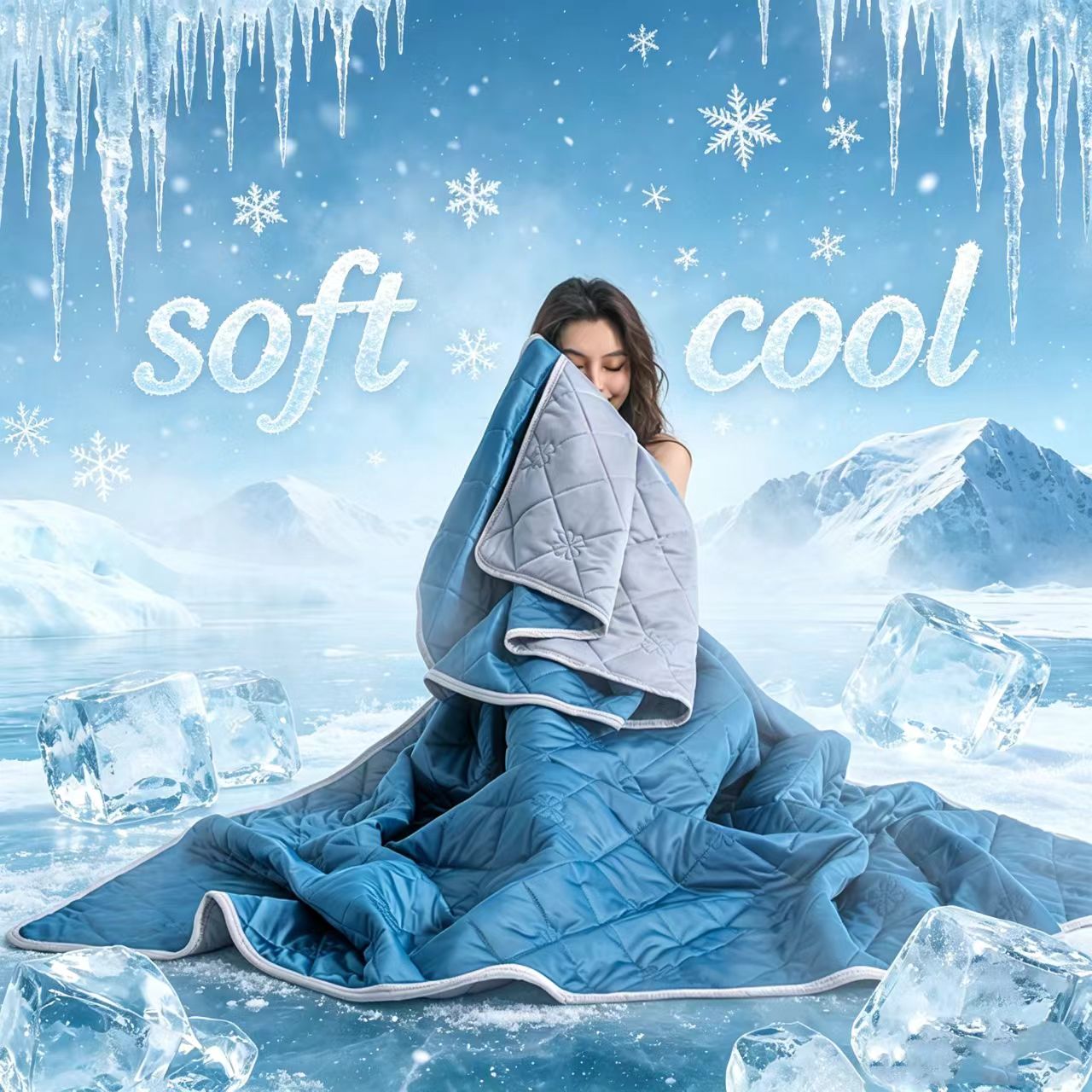 ROSEKIND 1 buah Selimut Pendin - Cooling Blanket Hot Sleepers ulasan dan harga