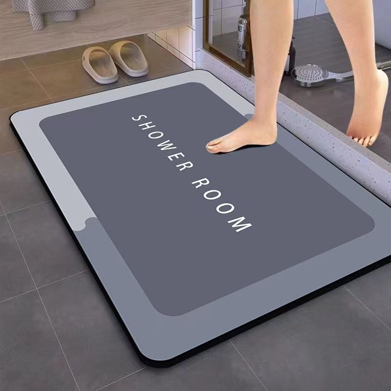 Keset Kamar Mandi Diatomite An - Quick Dry Diatomite Bath Mat ulasan dan harga