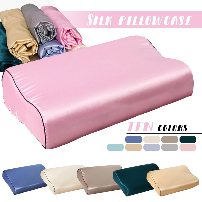 Sarung Bantal Lateks Satin Sut - Satin Silk Pillowcase Hair Skin ulasan dan harga