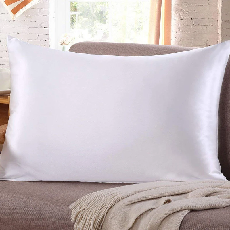 Sarung Bantal Satin Sutra Baru - Satin Silk Pillowcase Hair Skin ulasan dan harga