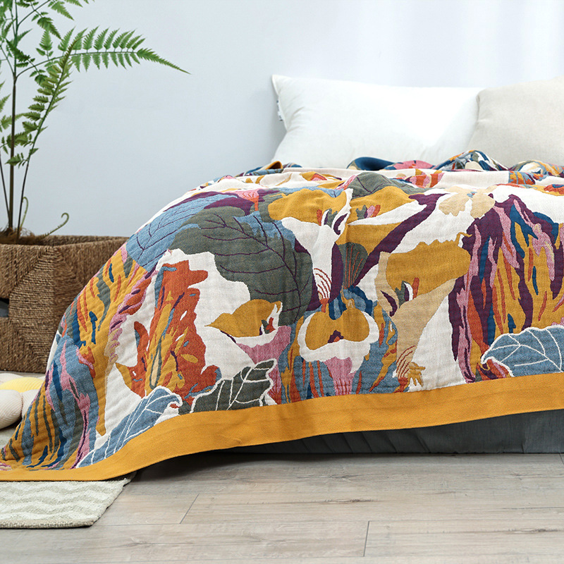 Selimut katun sederhana, sepra - Muslin Cotton Bedspread ulasan dan harga