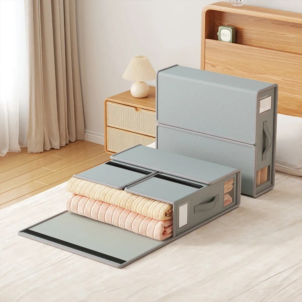 Kotak Penyimpanan Kain Lipat D - Bedding ulasan dan harga